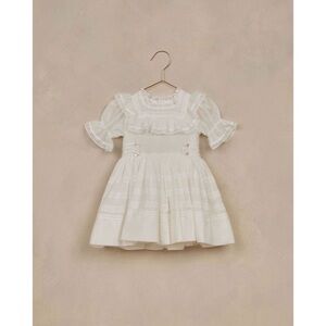 Noralee White Kit Dress Sz 12months